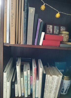 Paula Swenson en el estudio: sketchbook archive and other reference
