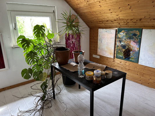 Wibke Brode in the Studio