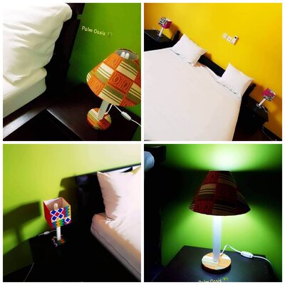 Mo Lamine Sylla in the Studio: Quelques images des chambres d'un hôtel en Côte d'Ivoire entièrement équipées de mes luminaires (2016-17)