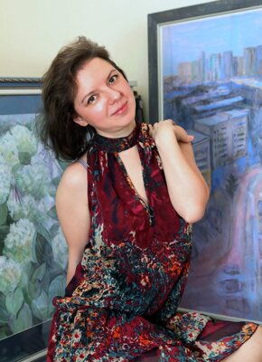 Anna Trigub im Studio