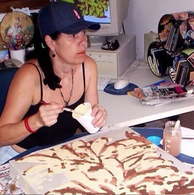 Luzia Sobreiro nello studio