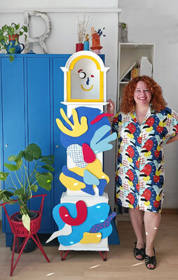 Nataline Pomar im Studio: Seflportrait in Barcelona