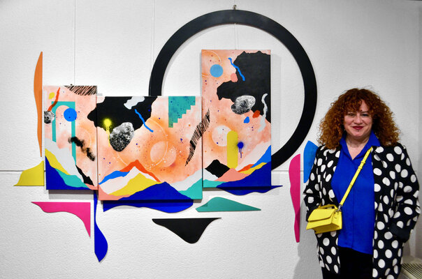 Nataline Pomar im Studio: installation in Barcelona