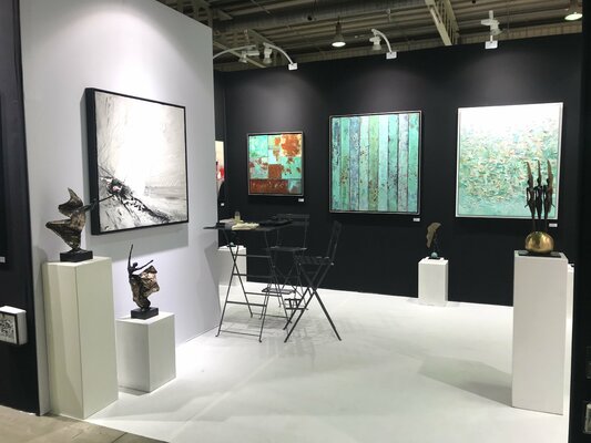 Olivier Messas im Studio: Luxembourg Art Fair 2019