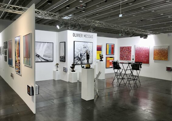 Olivier Messas im Studio: ART INNSBRUCK 2020, Innsbruck, Autriche