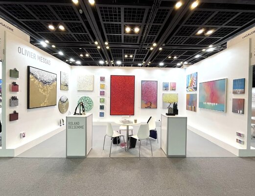 Olivier Messas im Studio: WORLD ART DUBAI 2023