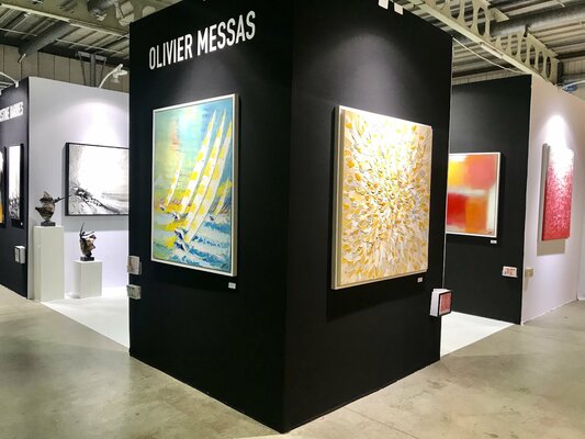 Olivier Messas im Studio: Luxembourg Art Fair 2019, Luxembourg