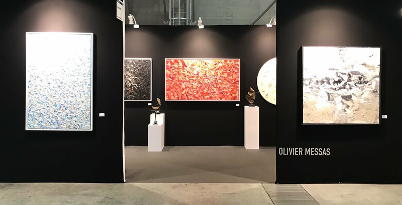 Olivier Messas im Studio: Lausanne art fair 2021