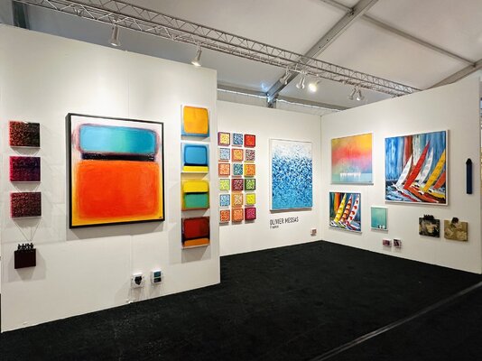 Olivier Messas im Studio: Hamptons Fine Art Fair 2024