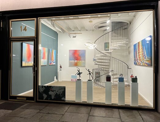 Olivier Messas im Studio: coGALERIE BERLIN 2022