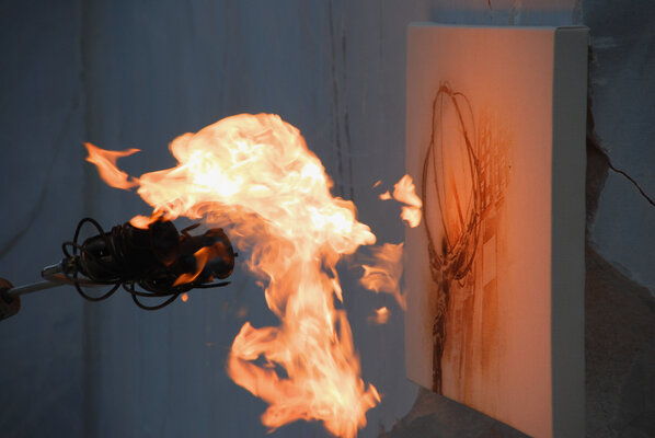 Thomas Girbl en el estudio: Thomas Girbl burningpictures