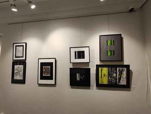 Elena Furgal in de studio: Fragments from my solo exhibition in Russia