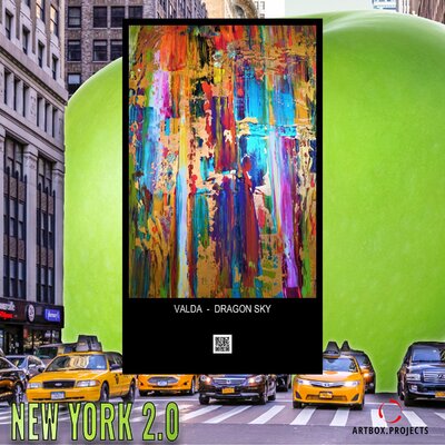 Valda Marina Kalous in de studio