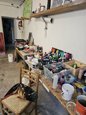 Claudio Ricciolini en el estudio