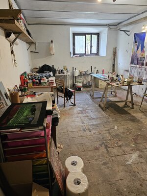 Claudio Ricciolini en el estudio