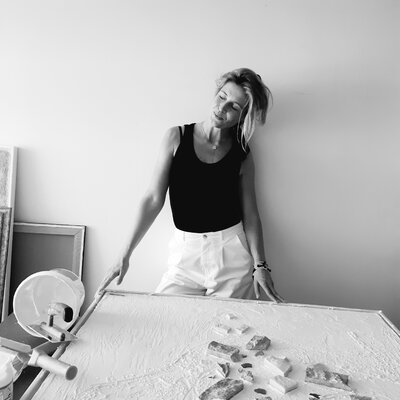 Diana Diamandieva in de studio