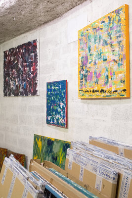 Antoine Junior Alves nello studio