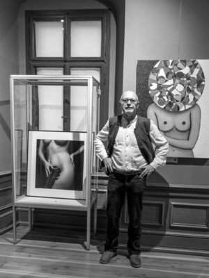 Karlheinz Wachsenegger in de studio