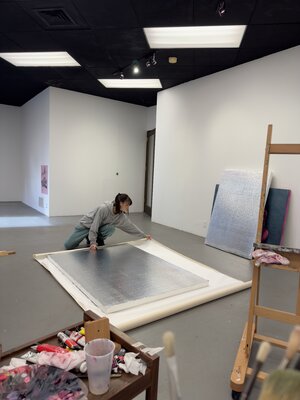 Yuliia Poraiko nello studio