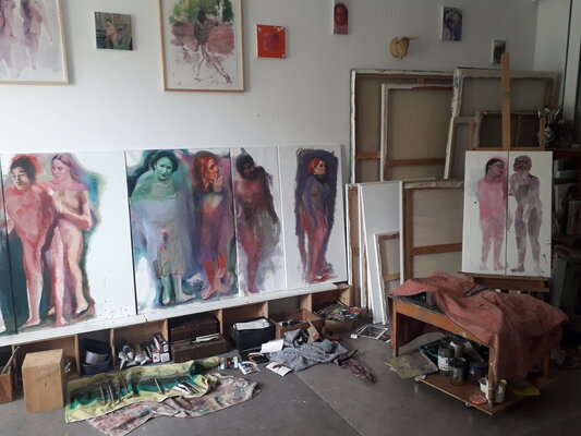 denis orhant dans le studio: atelier 2023
