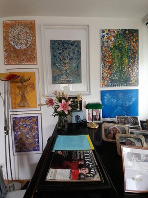 Margareta ULIARTE in de studio: Atelier