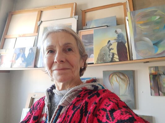 Nathalie Gautier in de studio: dans l'atelier du Vè à Paris