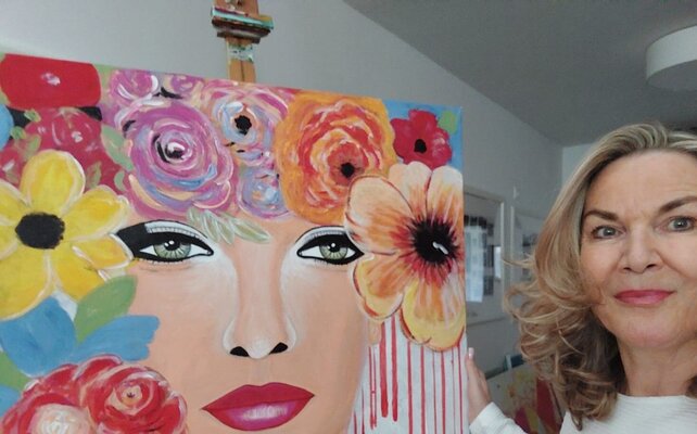 Ursula Haider-Seggl en el estudio: Portrait aus meiner Galerie, Ursula Haider-Seggl
