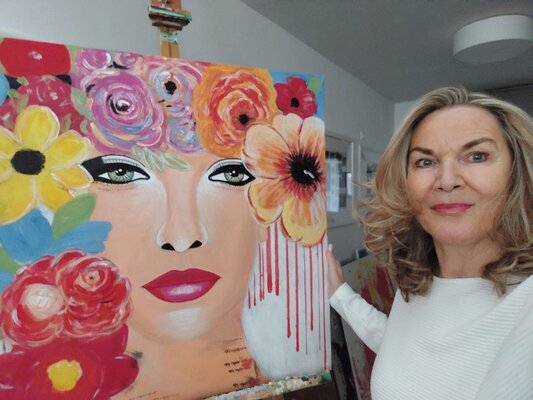 Ursula Haider-Seggl en el estudio: Portrait aus meiner Galerie, Ursula Haider-Seggl