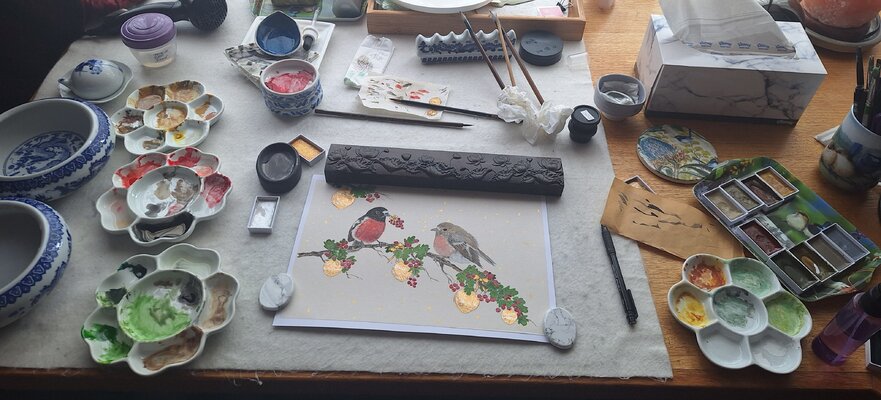 Arlo Mercia nello studio: The Creative Mess :)