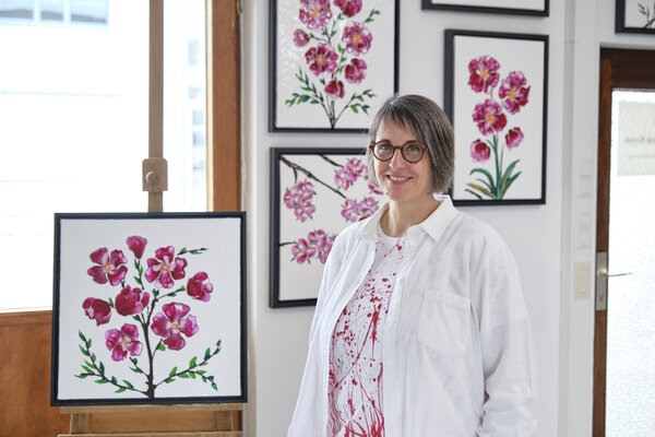 Dominique Ludmann in the Studio: Kleiner Ausschnitt aus meinem Atelier