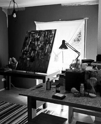 Sebastian Brand nello studio