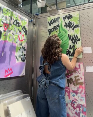 Stephanie Tripolitaki in de studio: SPITALFIELDS ARTS MARKET