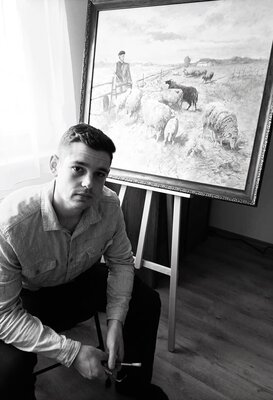 Dávid Prokaj im Studio