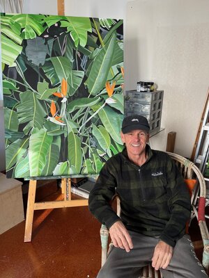 Richard Higham im Studio