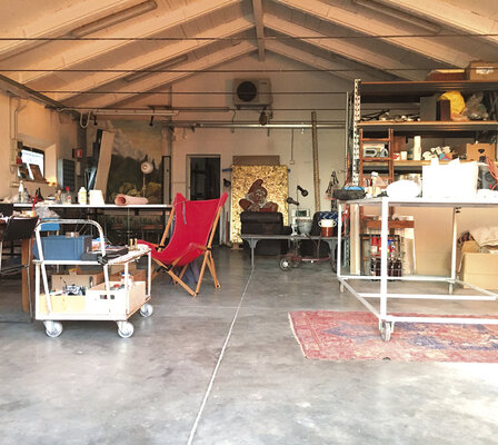 Oscar Baccilieri in de studio: Sudio Molino 5