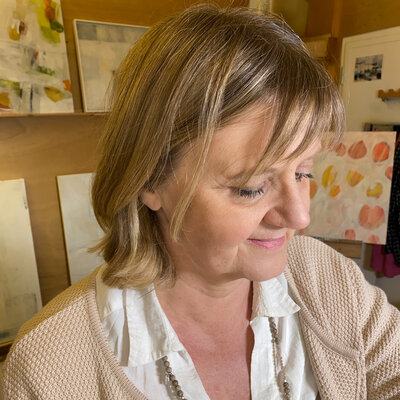 Christiane Portmann in de studio: Fotoshooting an der Sense