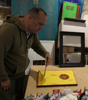 Farid BELLAL in de studio