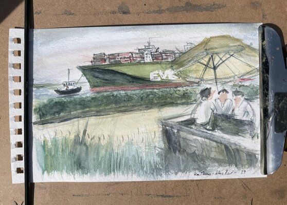 Kai Thomas en el estudio: Outdoor in Hamburg "Kleine Rast"