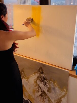 Joyce Tan en el estudio
