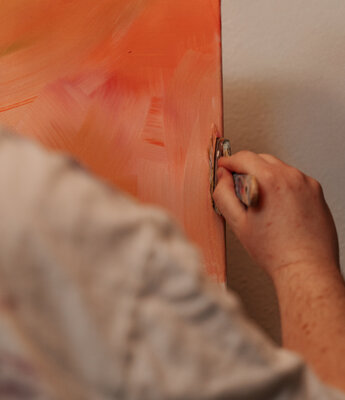 Arco Bruinenberg in the Studio