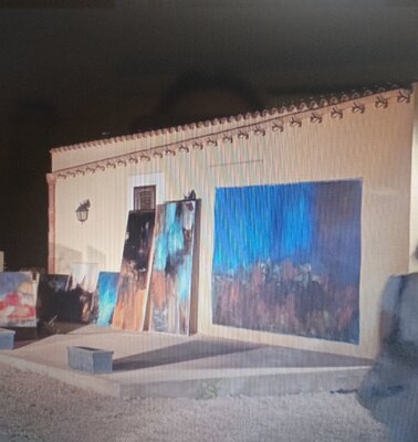 Joetta Savona im Studio: Il mio studio all' aperto