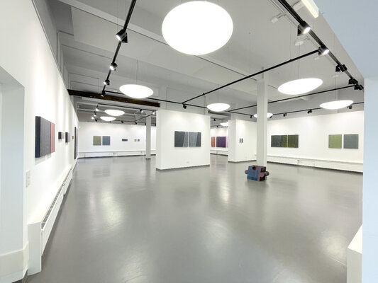 Marc Kirschvink in de studio: 2025 - Ausstellung LIGNE DROITE im Kunsthaus Troisdorf