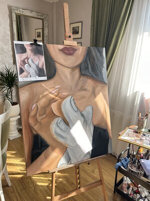 Adriana Enescu im Studio