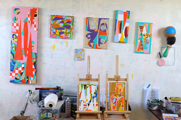 Fred Michiels im Studio