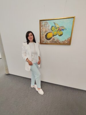Natalia Kison im Studio
