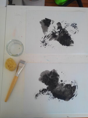 Aurore Poncet nello studio