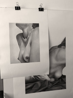 Antonia Fiscutean in de studio