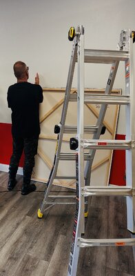 Shannon Louis in the Studio: Getting the art hung right… Is everything …SL