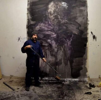 Antonis Giakoumakis nello studio