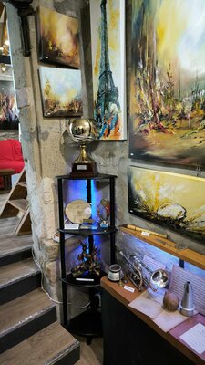 Jean-Claude Lannes in the Studio